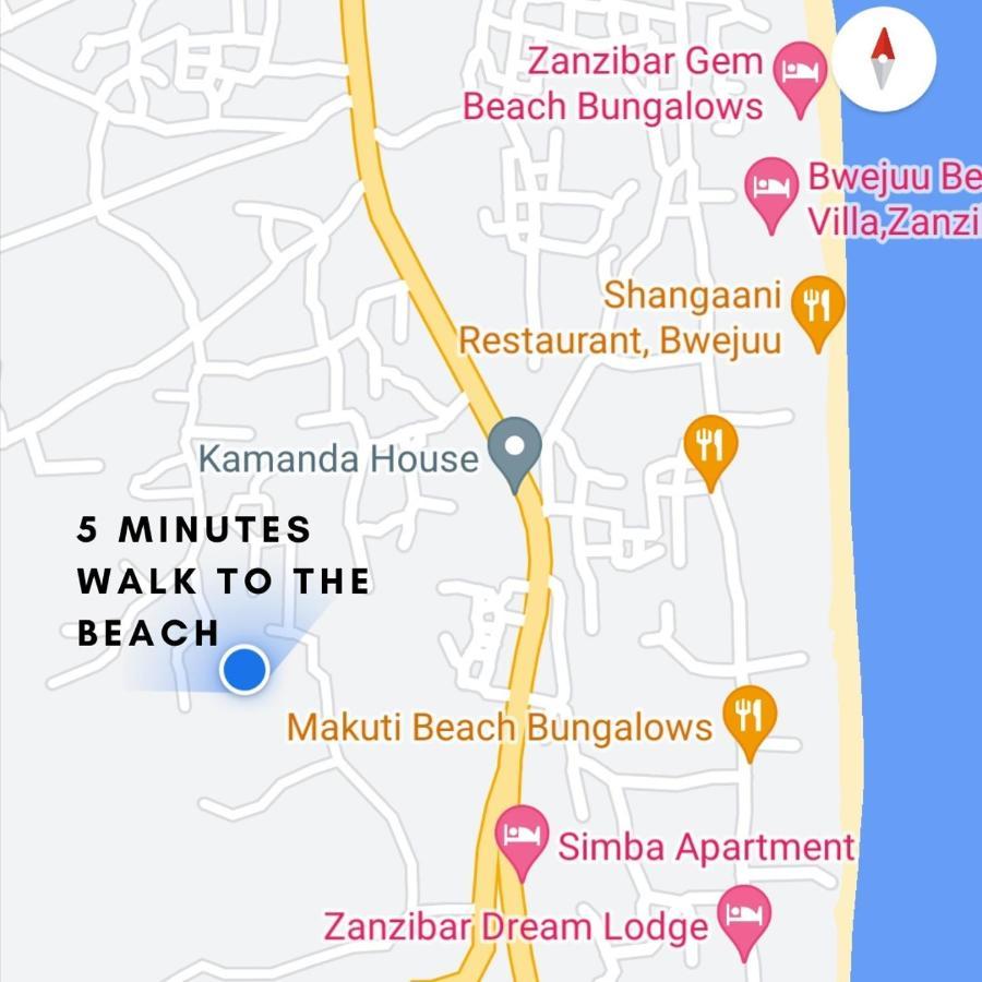 New Arisen Bungalows Bwejuu Zewnętrze zdjęcie